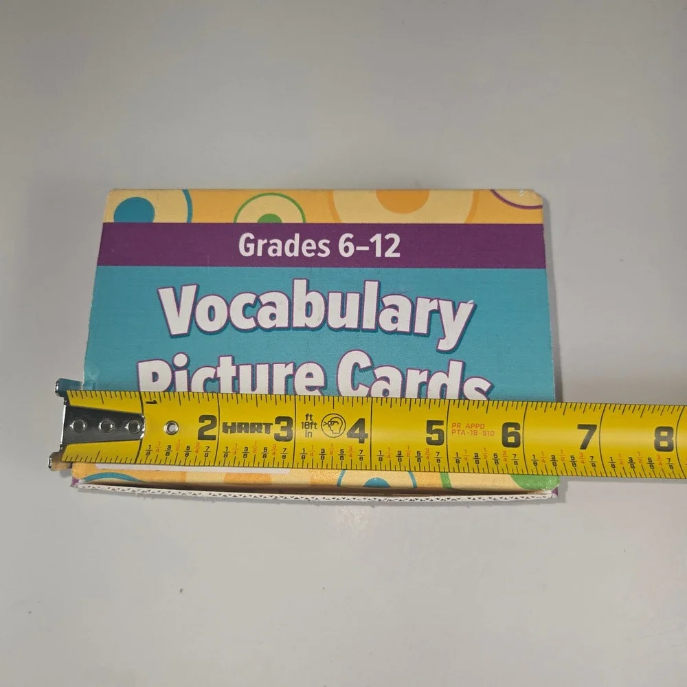 Vocabulary Picture ‎ Cards Grades 6-12 Ready Newcomers Educational